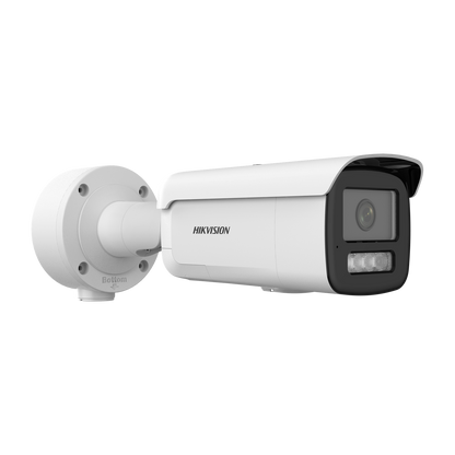 Hikvision AcuSense 4MP bullet  60m IR 120dB WDR strobe & siren 12VDC/POE