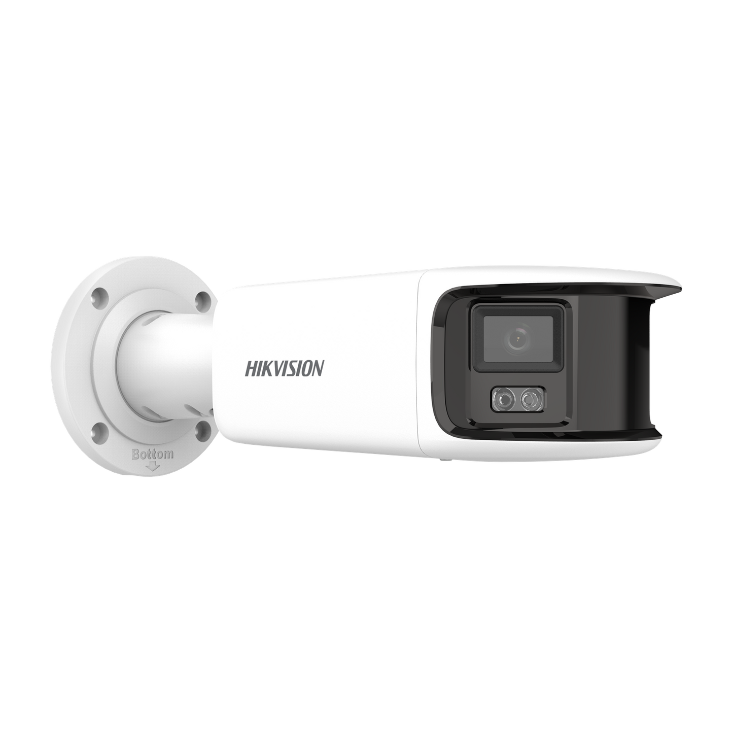 Hikvision ColorVu 8MP bullet  4mm lens   40m illumination  130dB WDR   microphone  1 audio/ 1 alarm I/O  built-in strobe-light & siren 12VDC/POE
