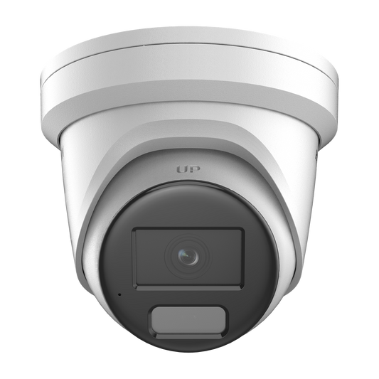 Hikvision AcuSense 4MP turret  2.8mm lens 40m IR 120dB WDR  F1.0 lens microphone 12VDC/POE