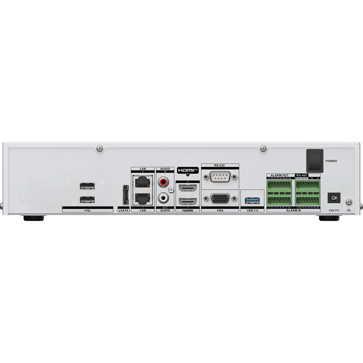Hikvision 16-ch DeepinMind AI NVS advanced AI algorithms