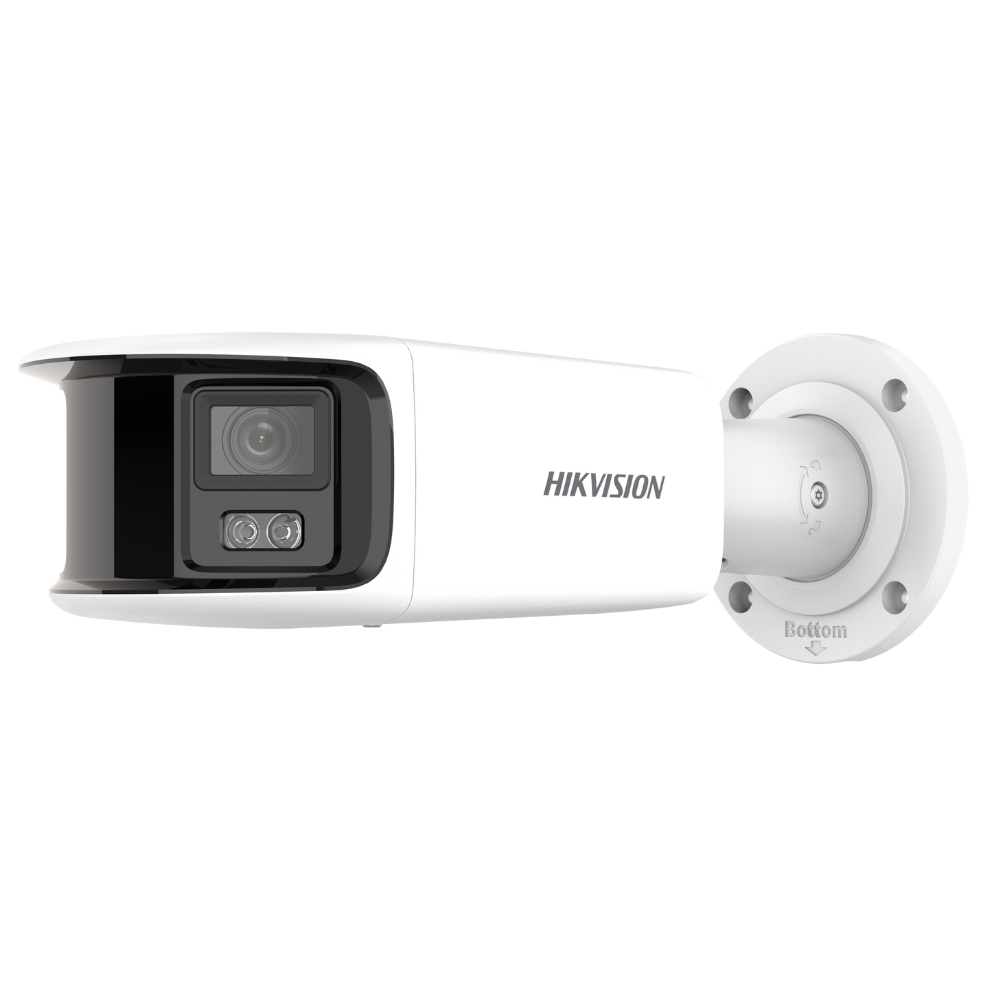 Hikvision ColorVu 8MP bullet  4mm lens   40m illumination  130dB WDR   microphone  1 audio/ 1 alarm I/O  built-in strobe-light & siren 12VDC/POE