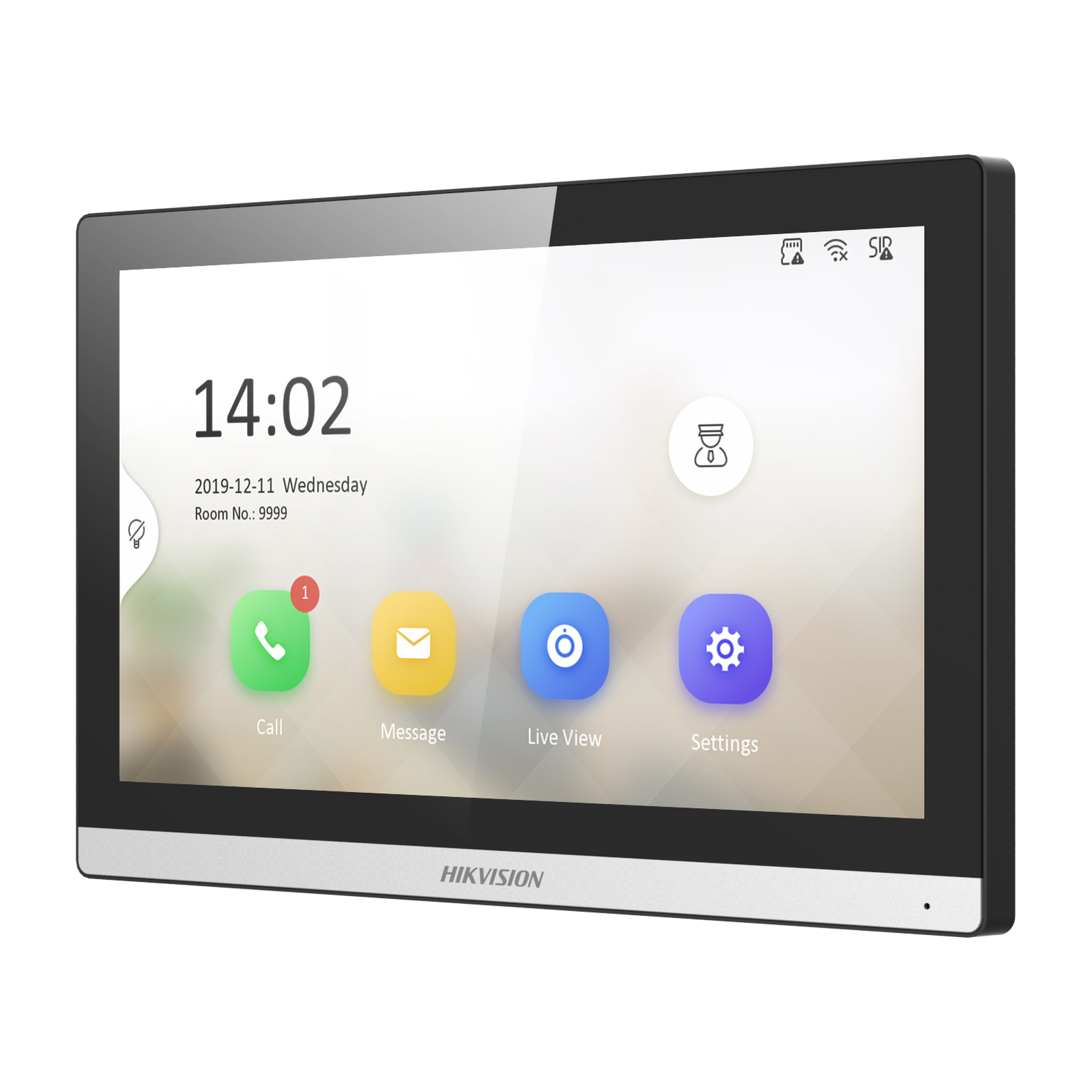 Hikvision DS-KH6350-WTE1 screen view