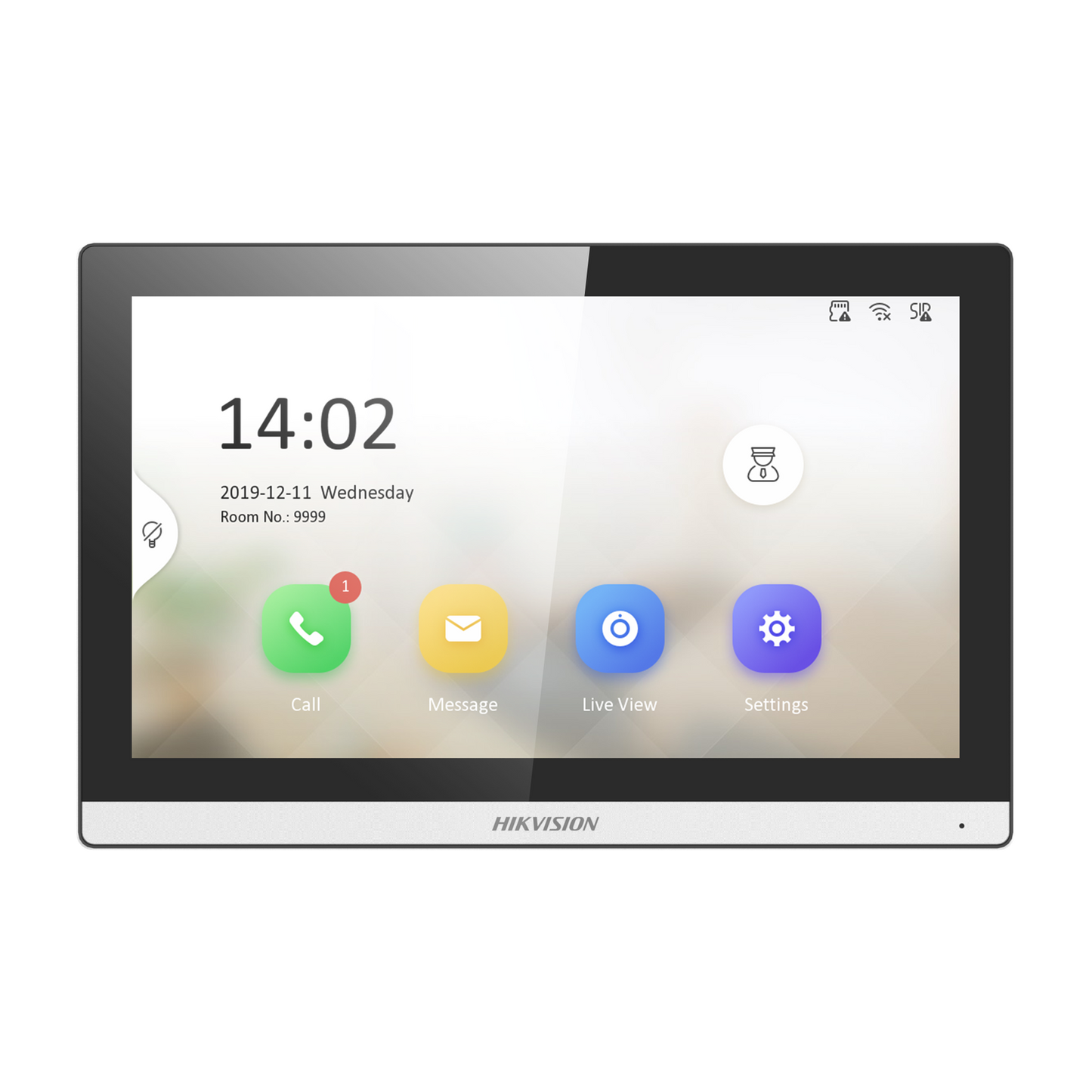 Hikvision DS-KH6350-WTE1 7 inch indoor station