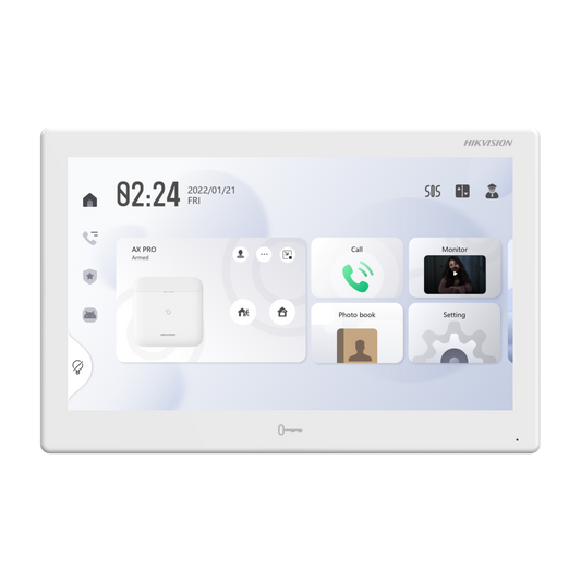 Hikvision DS-KH9510-WTE1 10-inch Android intercom monitor