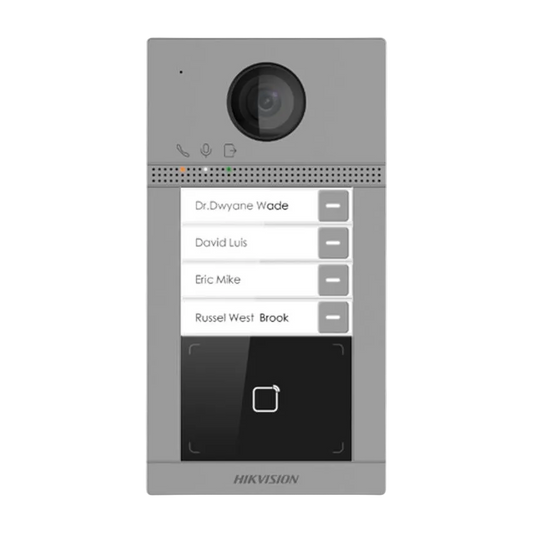 Hikvision DS-KV8413-WME1 4-button video gatestation